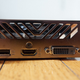 The RX 550 comes with ports for DVI, HDMI and Display Port.